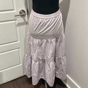 Lavender lightweight skirt